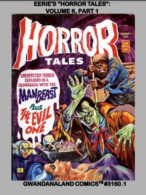 cover image of Eerie’s “Horror Tales”: Volume 6, Part 1